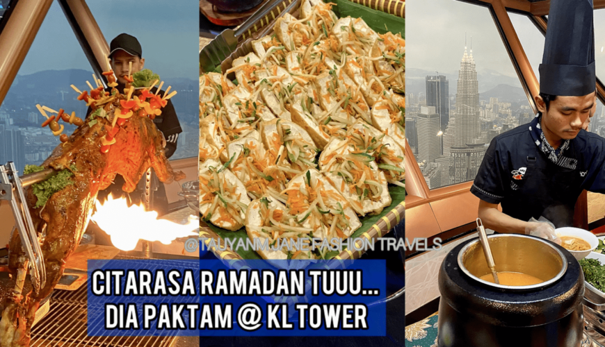 KL Tower, Petronas twin towers, rooftop bar and restaurant, 360 view of kuala lumpur, ramadan raya buffet, klcc, food blogger, malaysia blogger, travel blogger, travel writer, filipino blogger
