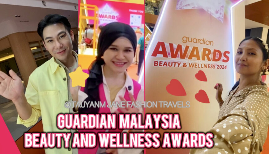 guardian malaysia, beauty wellness awards, my town kl, malaysia kol blogger influencer, skincare beauty makeup blogger influencer, event vlog, youtuber, kuala lumpur, petronas twin towers, asian model